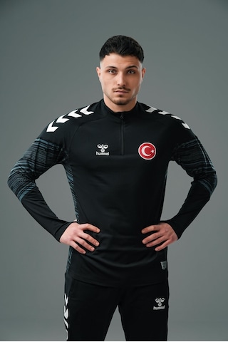 Hummel Milli Takım Line Antrenman Eşofman Üstü Siyah