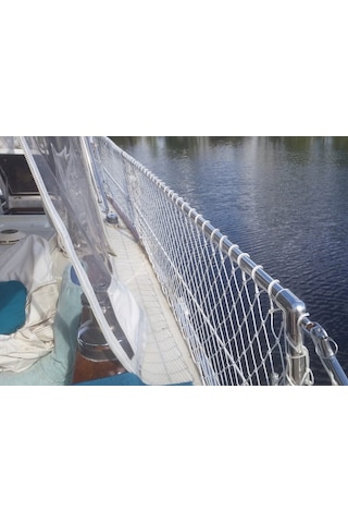 Tekne Güverte Vardavela Ağı. 5 Metre. 3mm. En:50cm. 7 Göz