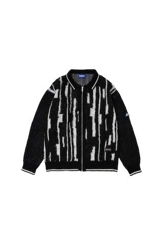 Misbhv Stax Zip - Up Polo: %100 Fırçalanmış Akrilik, Şık Tasarım Ve Konforlu Fit Siyah