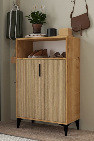 1205 Ada Ayakkabılık 4 Raflı 2 Kapaklı Çok Amaçlı Dolap Yunus Safir Yunus - Safir