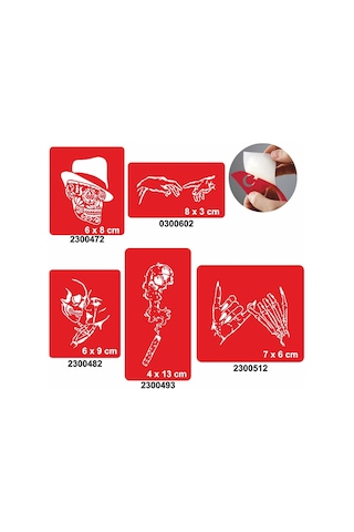 Kafatası Modelleri Dövme Şablonu Kına Deseni