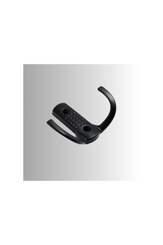 Noktalı Metal Askı Şık Portmanto Askılık Dolap Mobilya Askısı Vidalar Dahil 10 Adet Siyah