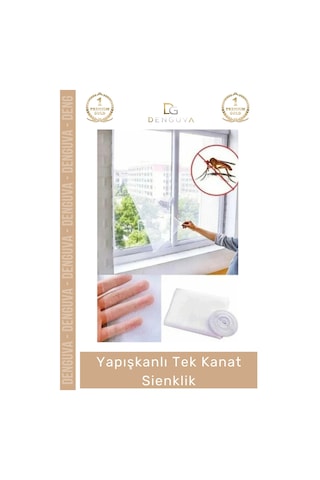 Yapışkanlısineklik Pratik Pencere Tülü Haşere Kovucu Dayanıklı İnce Gözenekli Yapışkanlı Tek Kanat