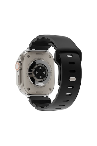 Apple Watch Ultra Kordon Seri 1/2/3/4/5 49mm Kd-143 Silikon Kordon