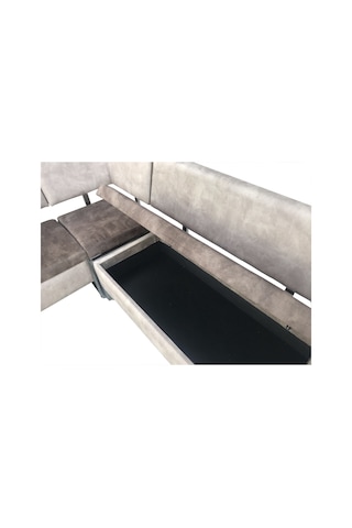 Köşe St Takım Mutfak C Loca Model Metal Çelik Nikelaj Kaliteli Kumaş Döşeme 7otrm