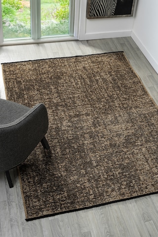 Antik Bej Halı Yıkanabilir Kaymaz Taban Şönil Kilim Dokuma Pamuk Taban Kilim 10102a Bej