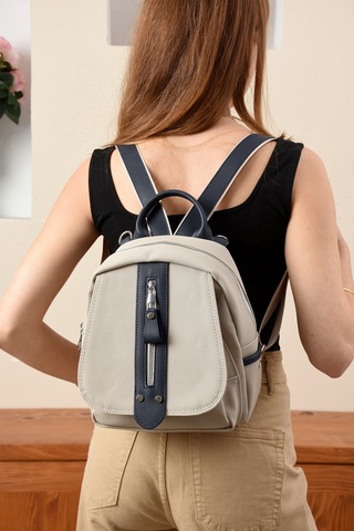 Sirt Cantasi Gunluk Sirt Cantasi Okul Cantasi Krem Just Polo Jpm6058