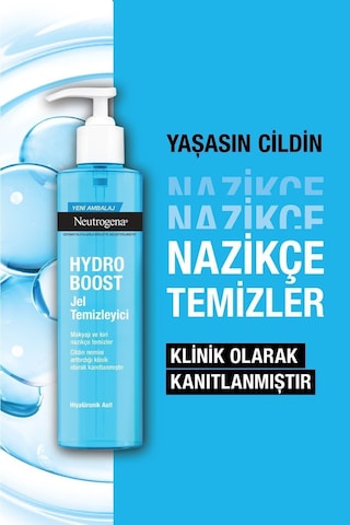 Neutrogena Hydro Boost Temizleyici Jel Temizleyici 200 ML