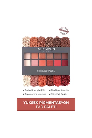 Alix Avien 12'li Far Paleti Eyeshadow Palette 999 All Seasons 15,6 G