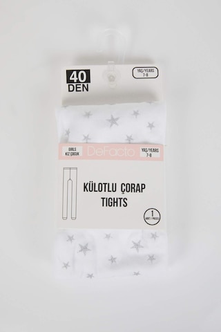 DeFacto Kız Çocuk Yıldız Desenli Külotlu Çorap Z8767A6NSWT1
