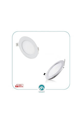 Led Spot 6W Sıva Altı Trafolu Slim Led Panel
