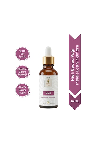 %100 Saf Nioli Uçucu Yağı 10 Ml - Niaouli Essential Oil Melaleuca Viridiflora Nioli