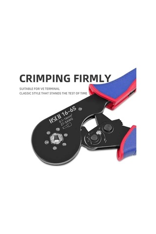 Carrier- Ferrule Krimping Aracı Hsc816-6s 0.1-16mm²/27-5awg 1 Adet