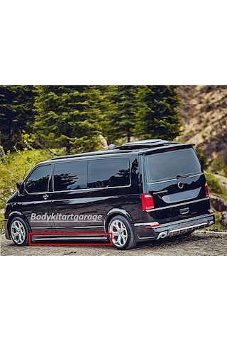 Transporter T5-t6-t7-t8 2005-2021 Model Uzun Şase Marşpiyel Takımı-fiberglass-boyasız