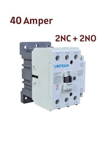 Metesan Cdc 174001 M5 40 Amper 2no + 2nc Kontaktör