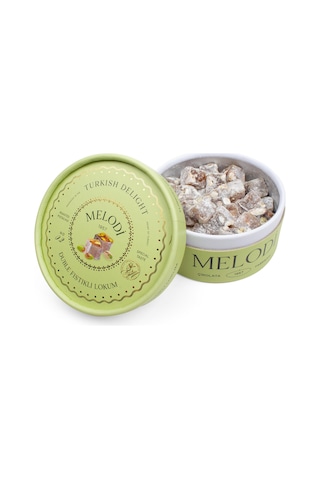 Melodi Çikolata Duble Fıstıklı Lokum 250 G