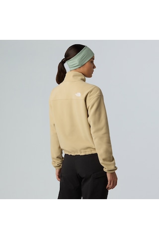 The North Face Glacier Fleece 1/2 Zip Short Kadın Krem Outdoor Polar Nf0a8d2clk51