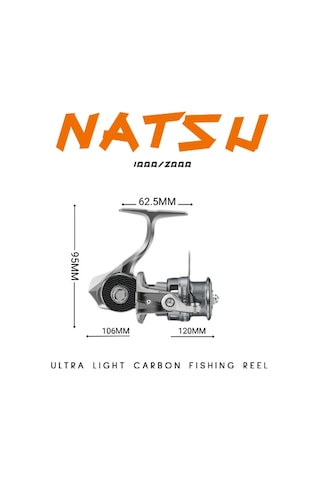 Caretta Natsu 1000 Ultra Light Carbon Olta Makinesi