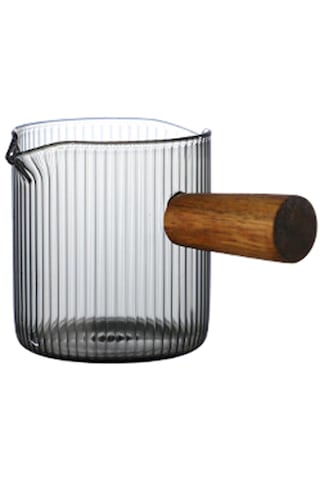 Homyl Çayevi Cafe Için Cam Ölçüm Kabı Isıya Dayanıklı Stil F 100ml