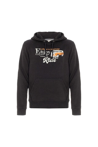 Routefield Hyper Erkek Sweatshirt Siyah Siyah