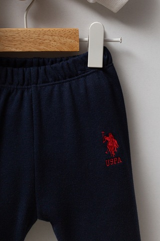 U.S. Polo Assn. Erkek Bebek Beyaz Takım Usb2565-c-v1 Beyaz