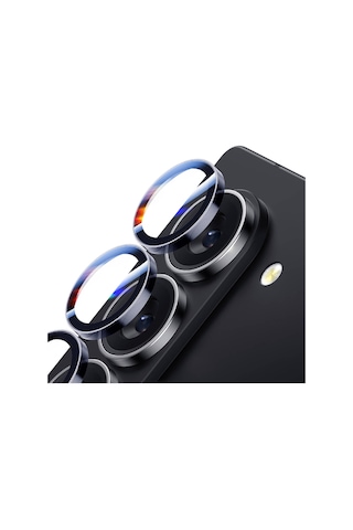 Galaxy Z Fold 6 Uyumlu Kamera Lens Koruyucu Benks King Kong Gümüş