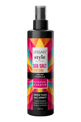 Style Guide Deniz Tuzu Etkili Doğal Dalga Sağlayan Saç Spreyi 200ml X2 Adet Uv Koruma