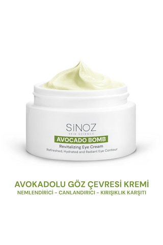 Sinoz Avokado Bomb Nemlendirici Canlandırıcı Göz Kremi 15 ML
