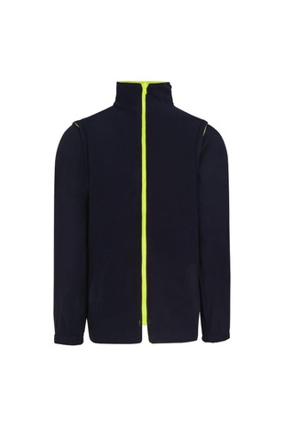 Reflektörlü 5+1 Farklı Kullanımlı Oxford 300d Parka Sarı Sarı