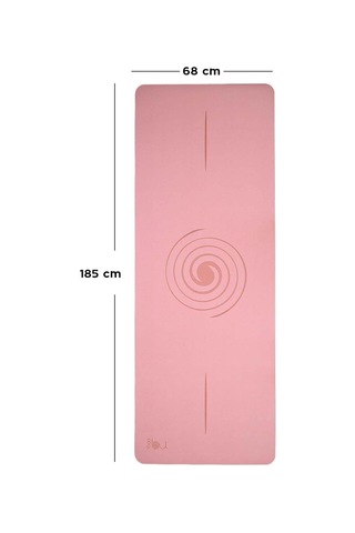 Master Serisi Kaydırmaz Yoga Matı-pudra Çok Renkli