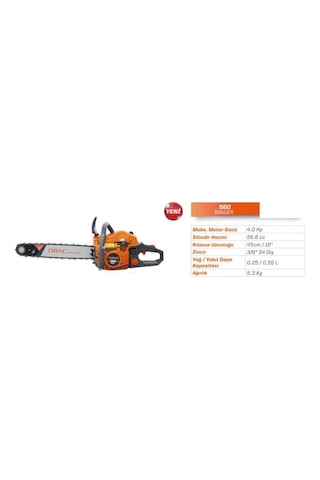 Orac 560 Motorlu 4 Hp Benzinli Testere
