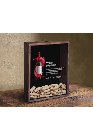 BK-VIP Sevgililer Günü Özel Şarap Mantarı Biriktirme Kutusu