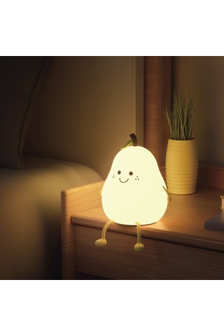 Yifomall Çocuklar İçin Silikon Uyku Lambası - 7 Renkli Mod Ve Zamanlayıcı Kapatma Özelliği, Sevimli Hediye Seçeneği Diğer