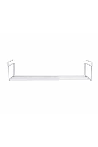 Microcase Dolap İçi Ekstra Alan İçin Metal Ayakkabı Standı 10x20x40-65 Cm Al5457 Beyaz