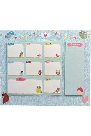 25x21 104 Sayfa Haftalık Planner Ve Yapılacaklar - Baykuş Diğer