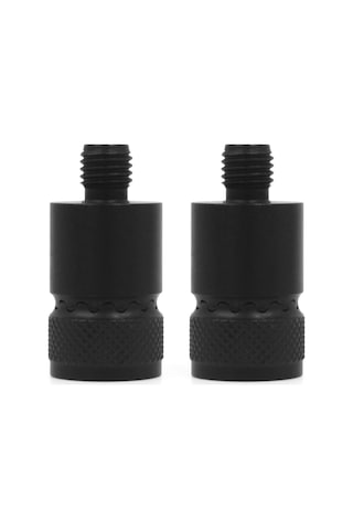 Jeehugo Alüminyum Allyumakçıklı Bağlanır 2'li Paket - 2x4cm Boyutlu Balık Tutma Alarmı Bağlayıcı