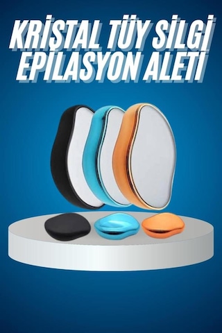 Tüy Silgi Kristal Epilasyon Acısız Ağrısız Ve Pratik Epilasyon Aleti -
