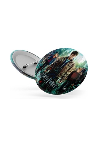Bakgelal Harry Potter Lisanslı Rozetleri, Hogwarts Temalı Koleksiyonluk Metal Rozet, Harry Potter Hayranları İçin 9 Üç Çeyrek Koleksiyonu - Bgahpozet001 Çok Renkli
