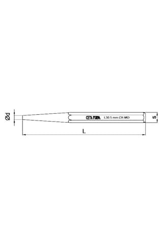 Ceta Form L30 Serisi Konik Pim Zımbalar 3 X 120 MM L30