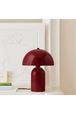 Homing Roma Retro Wine Red Masa Lambası 241881