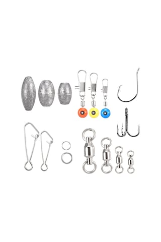 Jeehugo 256 Parça Balıkçılık Aksesuar Seti - Yüksek Karbon Çelik Ve Paslanmaz Çelik Malzemeyle Tam Doldurulmuş Çanta, Balıkçılık Enthüzyastları İçin Mükemmel Hediye