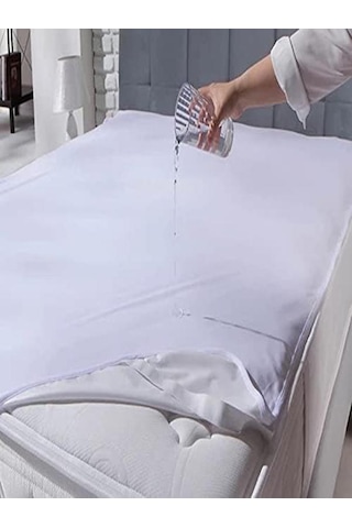 Orthez Yatak Alezi Pamuklu Full Kenar Sıvı Geçirmez Yatak Koruyucu Beyaz Tek Kişilik Orthez Yatak Alezi Pamuklu Full Kenar Sıvı Geçirmez Yatak Koruyucu Beyaz Tek Kişilik
