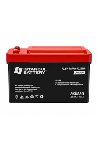 Megacell / Istanbul Battery- 12.8 V 315 Ah Lityum Demir Fosfat Lıfep04 -prizmatik Hücreli