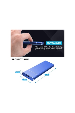 Harici Sabit Disk 2Tb Mobil Ssd N11.427