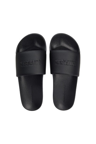 Hılfıger Prınt Tumble Pool Slıde-8717 Black