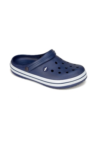Akınal Bella E195 Lacivert Erkek Hastane Sabo Terlik Sandalet (468155833) Lacivert