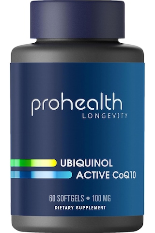 Prohealth Longevity Ubiquinol Kaneka Coq-10 Antioxidants 100 Mg 60 Softgels