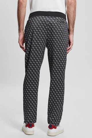 Guess Erkek Tamamı Logolu Jogger Pantolon Siyah