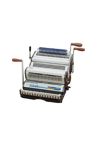 4024 Combo Cilt Makinesi, Beyaz/metalik