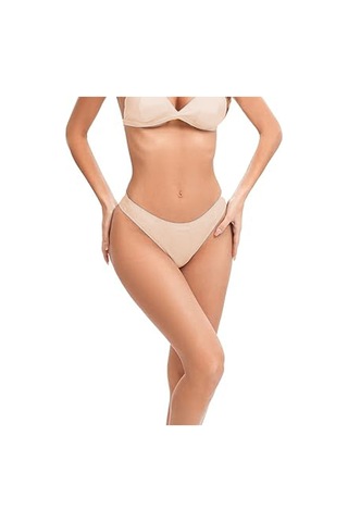 5'li Kadın Tanga İz Yapmaz Lazer Kesim String Ağ Dikişsiz 001